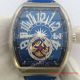 2017 Replica Franck Muller Vanguard Gravity Tourbillon Watch SS blue rubber (2)_th.jpg